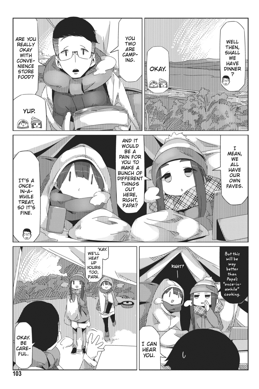 Read Laid-Back Camp EN Manga Online