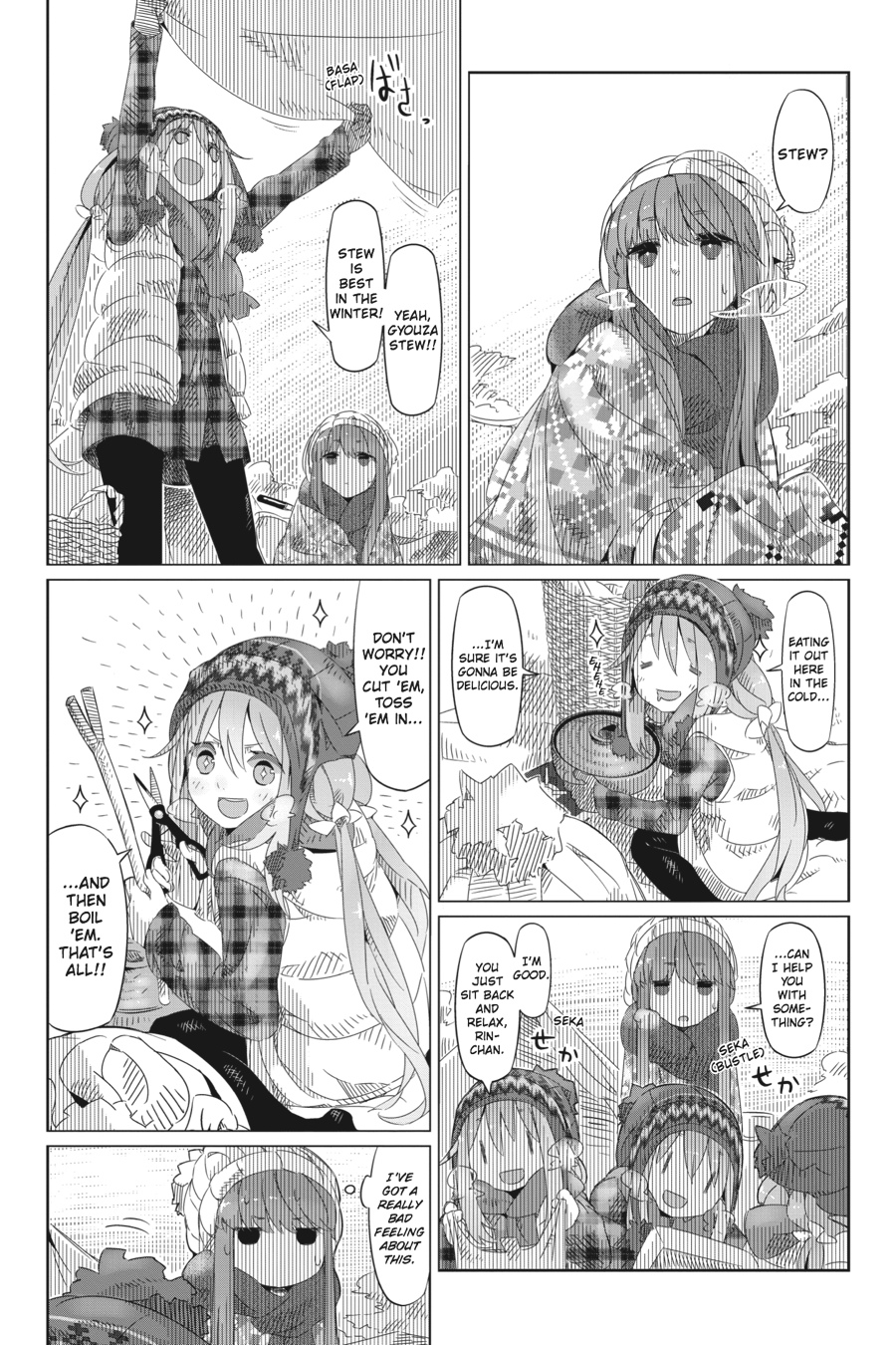 Read Laid-Back Camp EN Manga Online