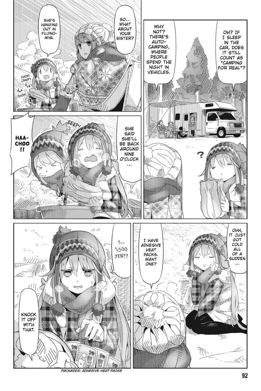Read Laid-Back Camp EN Manga Online