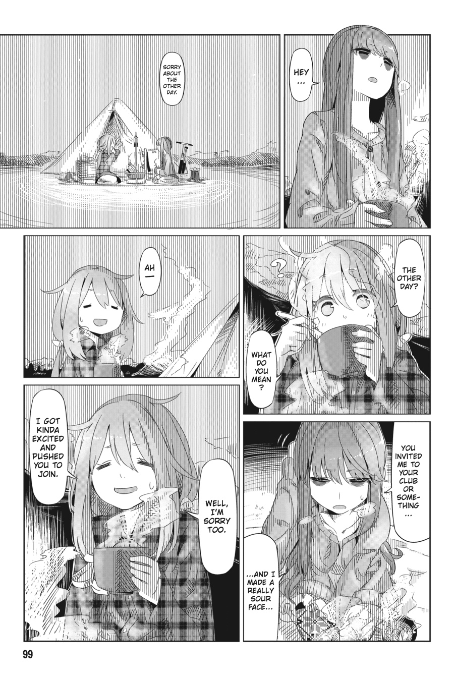 Read Laid-Back Camp EN Manga Online