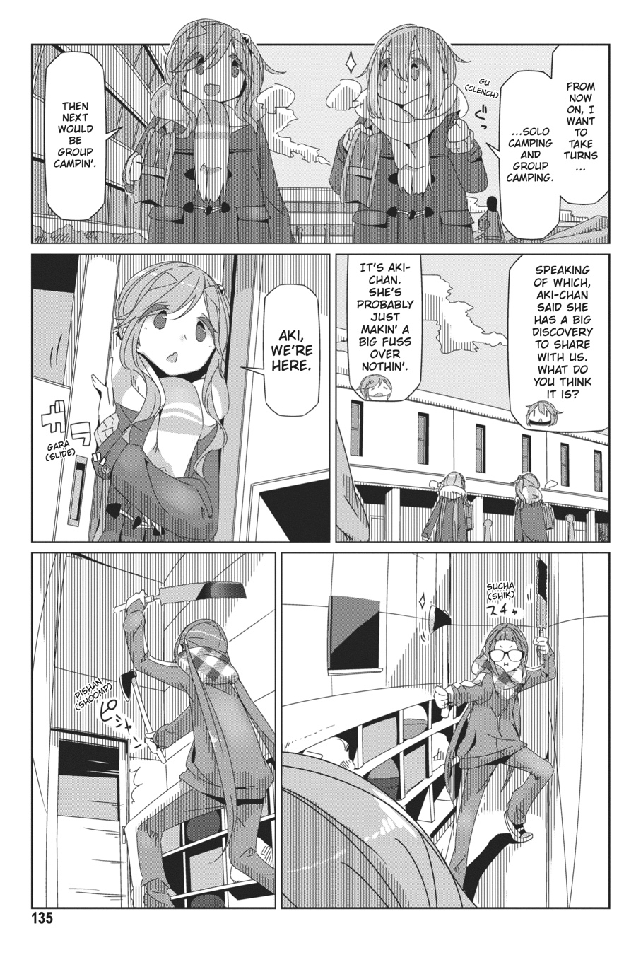 Read Laid-Back Camp EN Manga Online