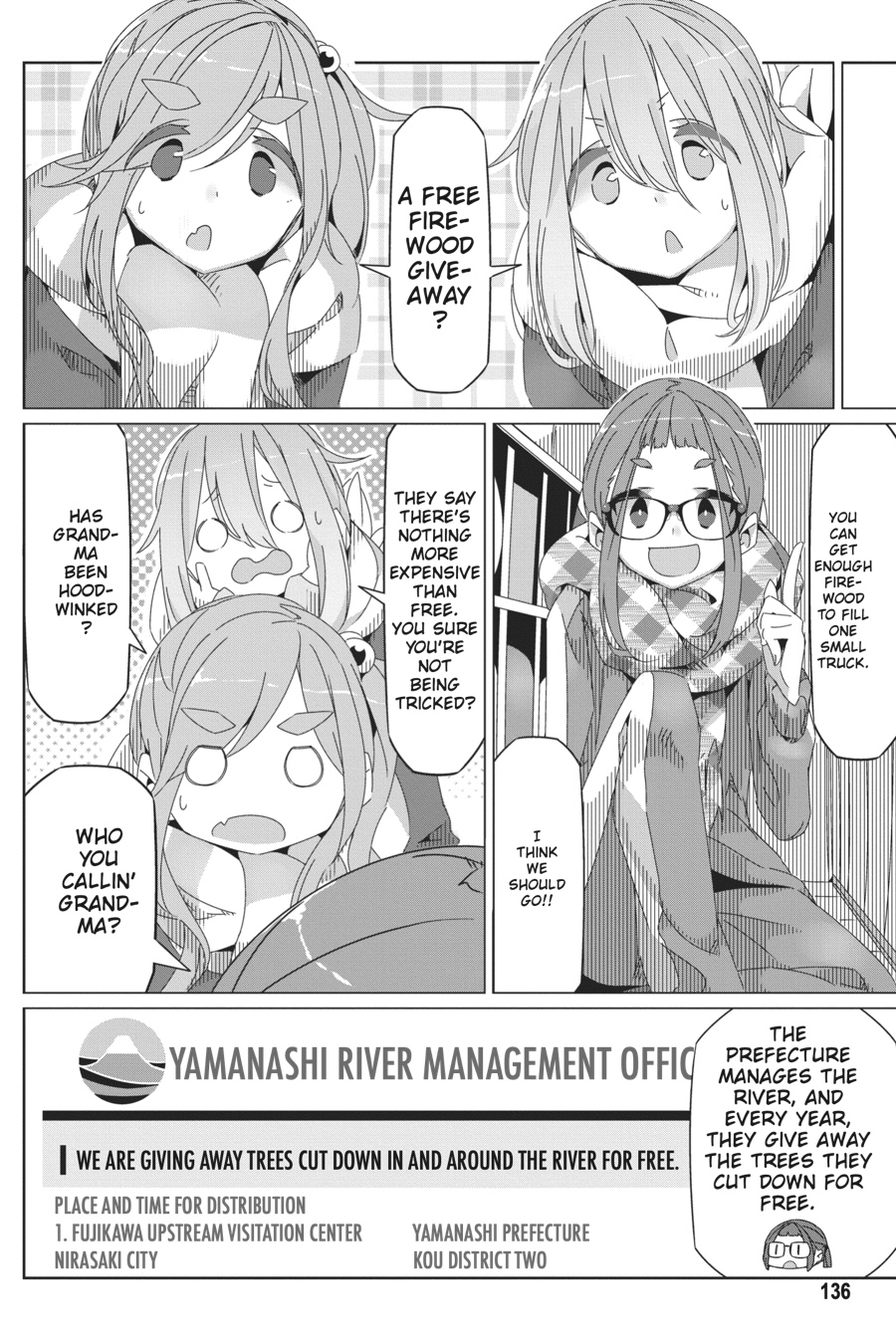 Read Laid-Back Camp EN Manga Online