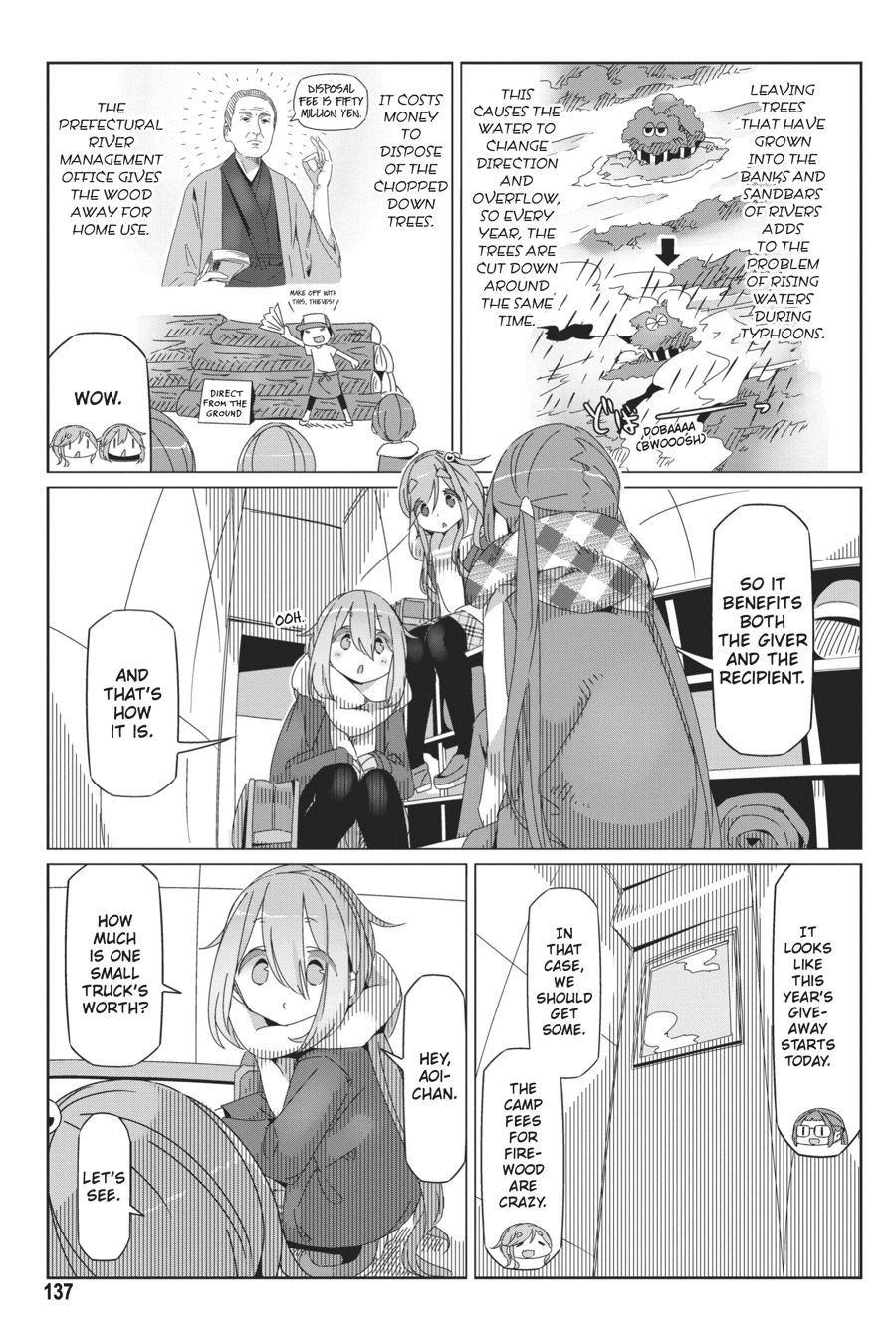 Read Laid-Back Camp EN Manga Online