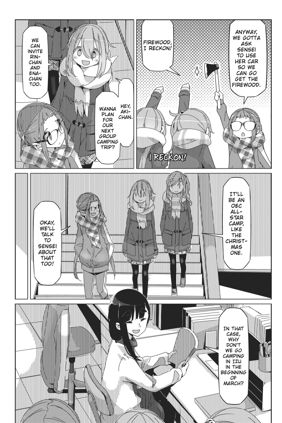Read Laid-Back Camp EN Manga Online