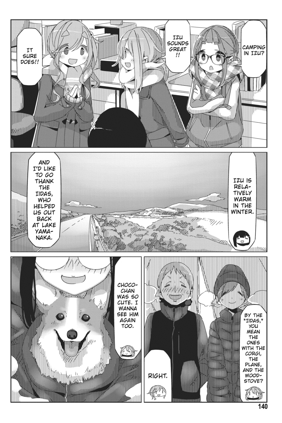 Read Laid-Back Camp EN Manga Online