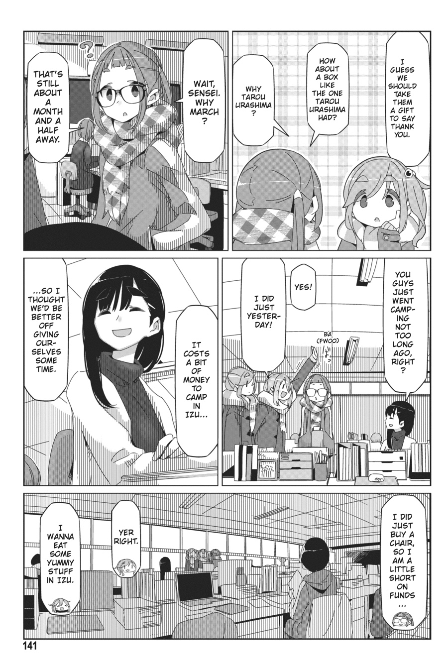Read Laid-Back Camp EN Manga Online
