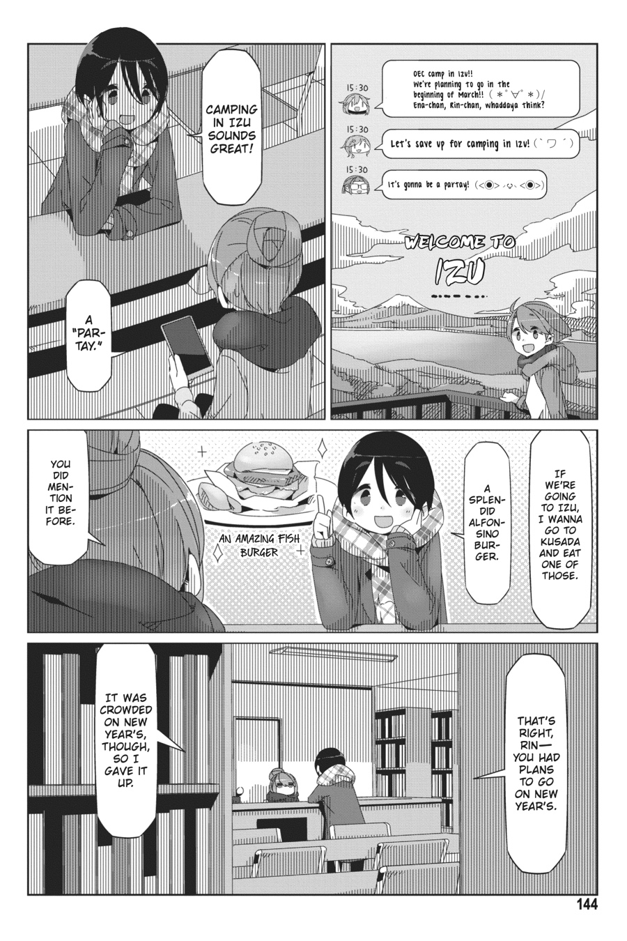 Read Laid-Back Camp EN Manga Online
