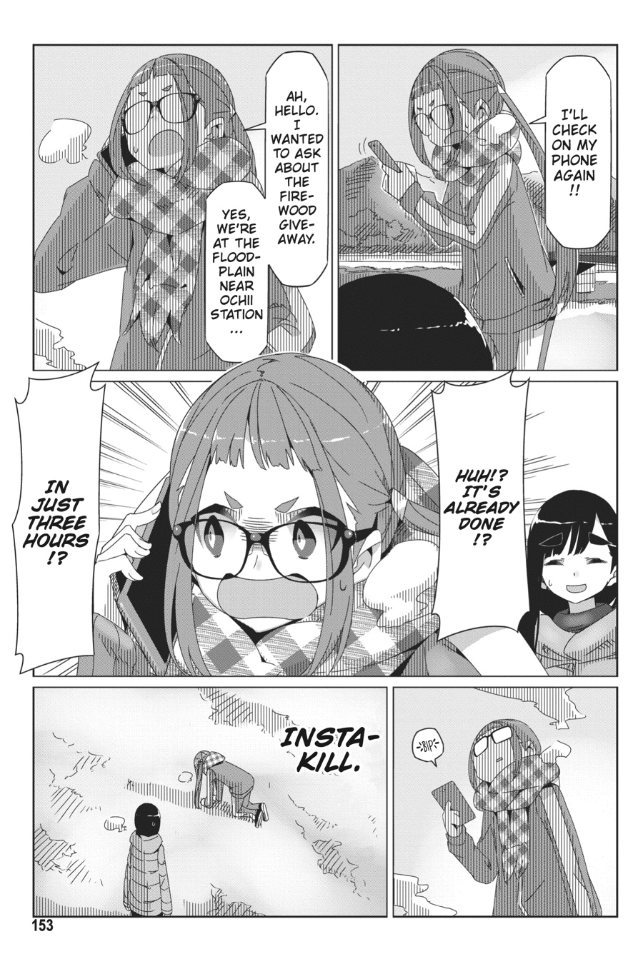 Read Laid-Back Camp EN Manga Online