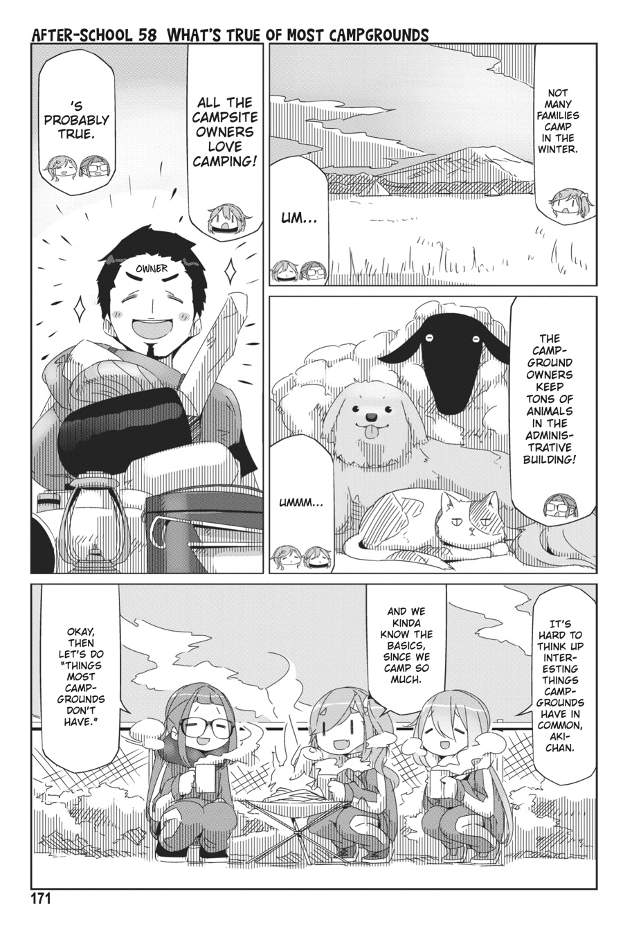 Read Laid-Back Camp EN Manga Online