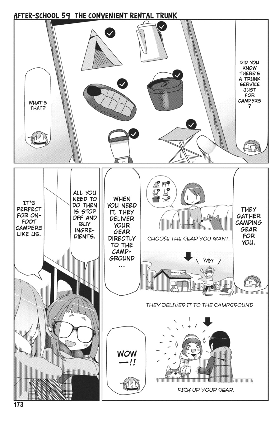 Read Laid-Back Camp EN Manga Online