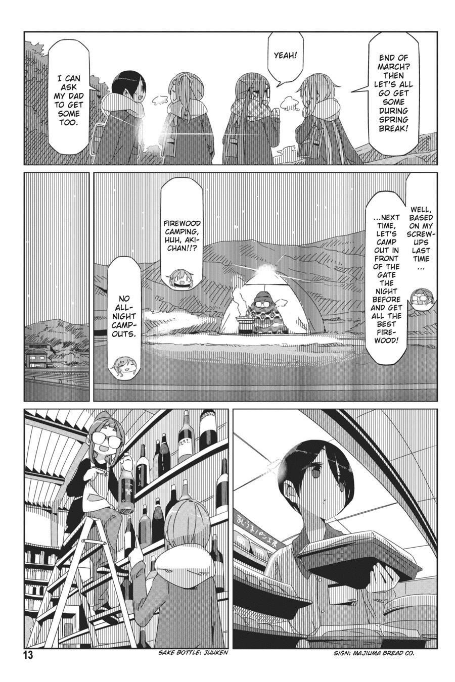 Read Laid-Back Camp EN Manga Online
