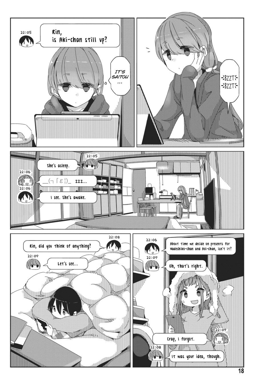 Read Laid-Back Camp EN Manga Online