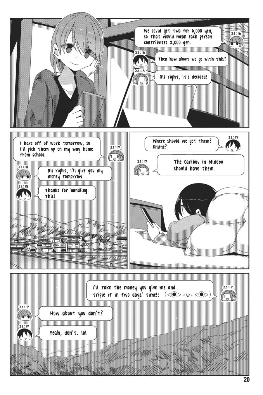 Read Laid-Back Camp EN Manga Online
