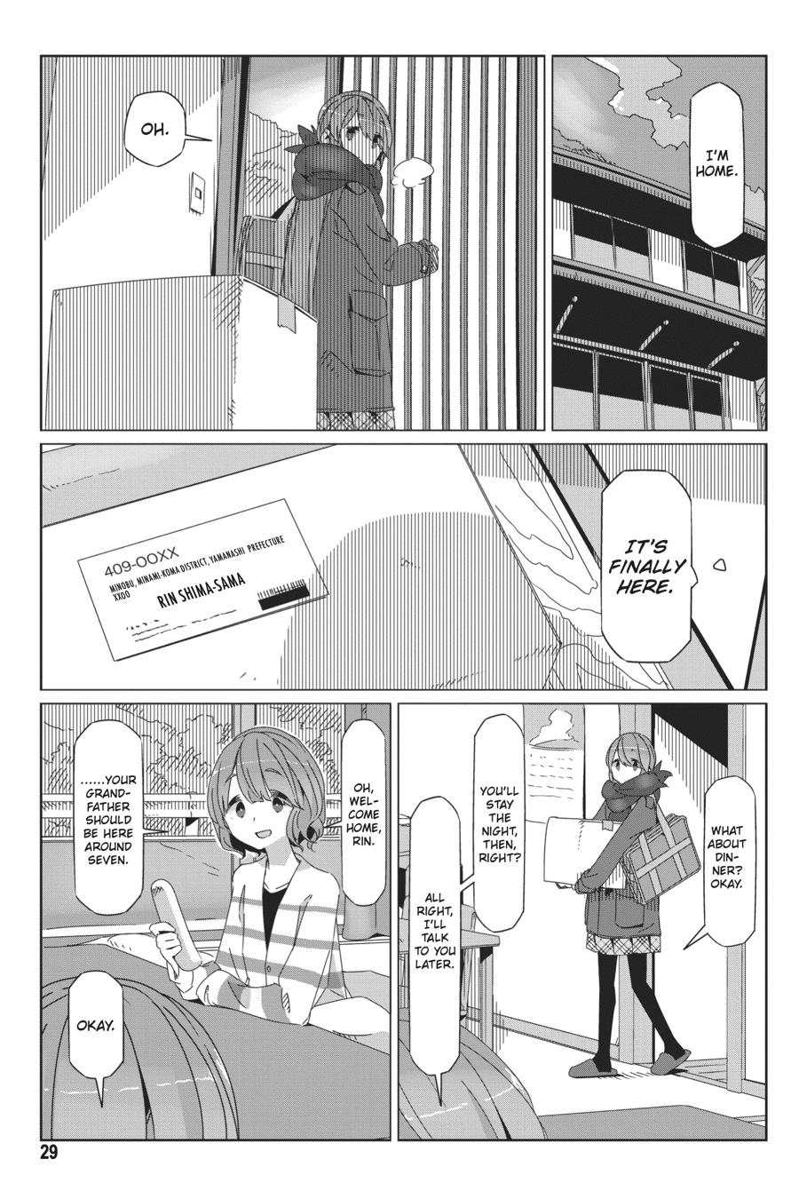 Read Laid-Back Camp EN Manga Online