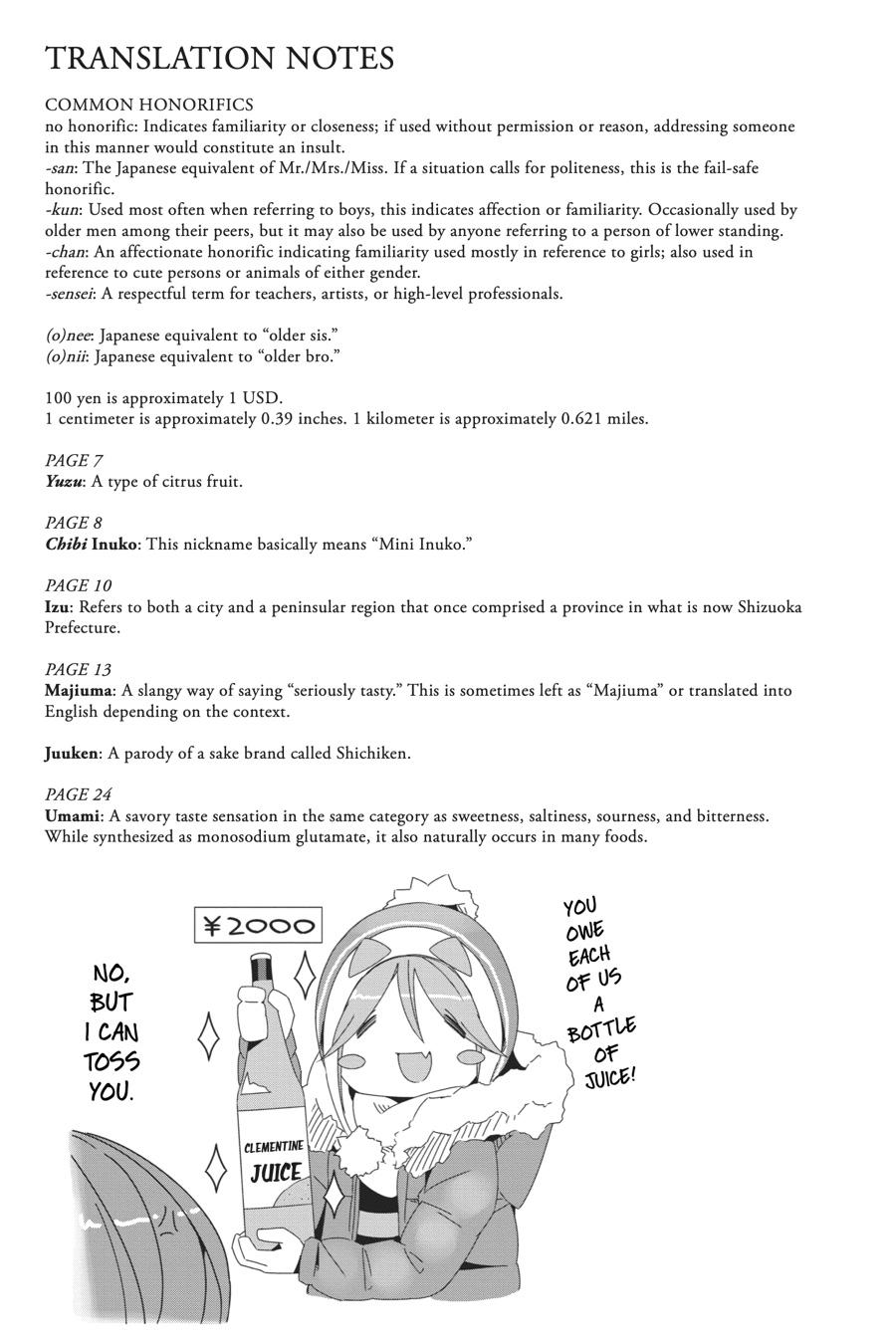 Read Laid-Back Camp EN Manga Online
