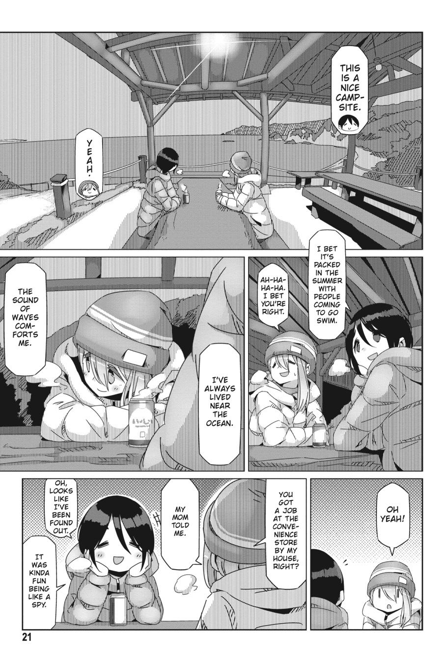 Read Laid-Back Camp EN Manga Online
