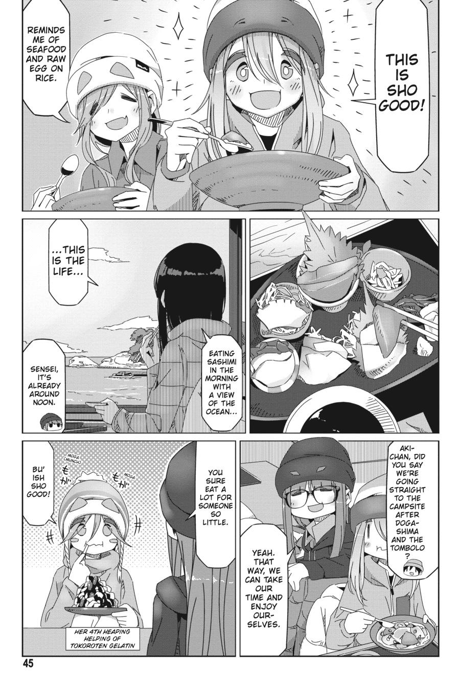 Read Laid-Back Camp EN Manga Online