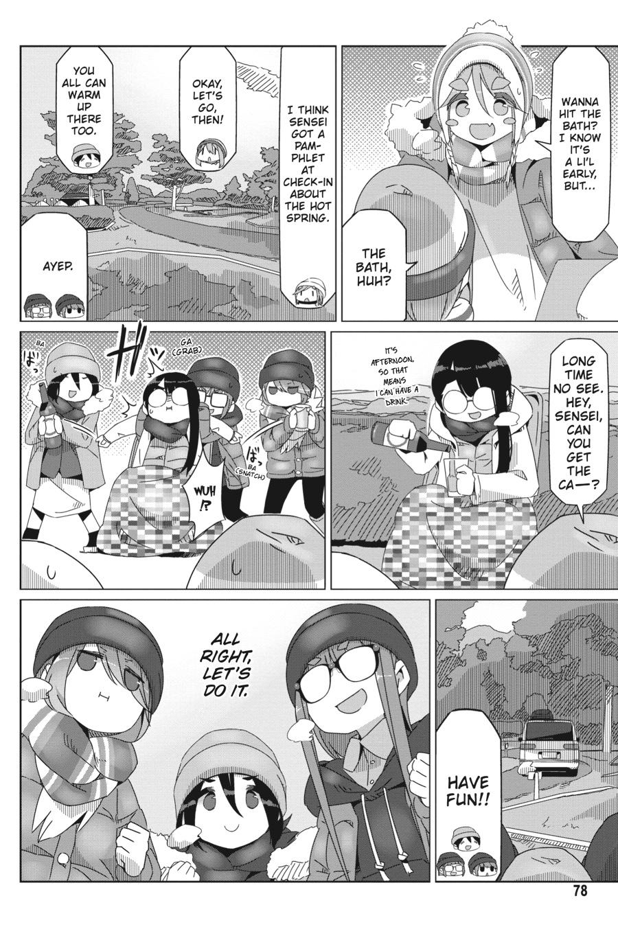 Read Laid-Back Camp EN Manga Online