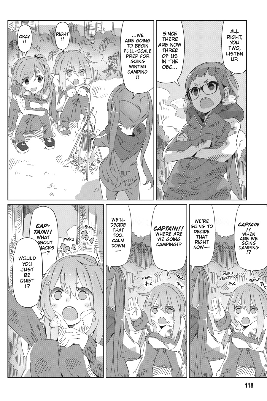 Read Laid-Back Camp EN Manga Online