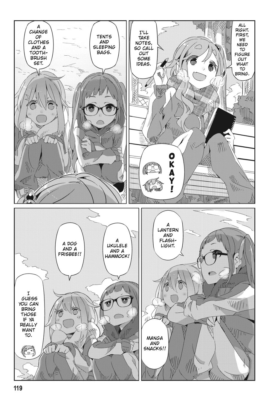Read Laid-Back Camp EN Manga Online