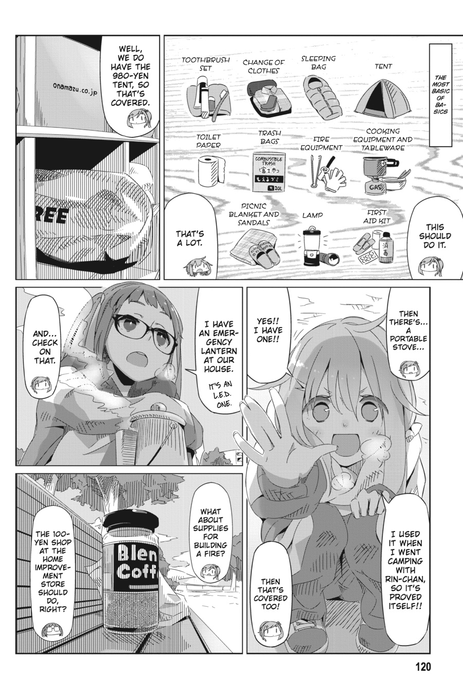Read Laid-Back Camp EN Manga Online