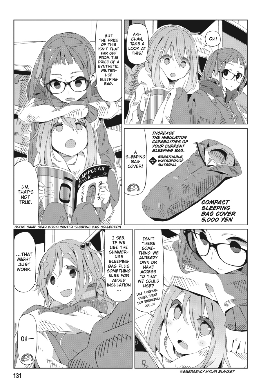 Read Laid-Back Camp EN Manga Online