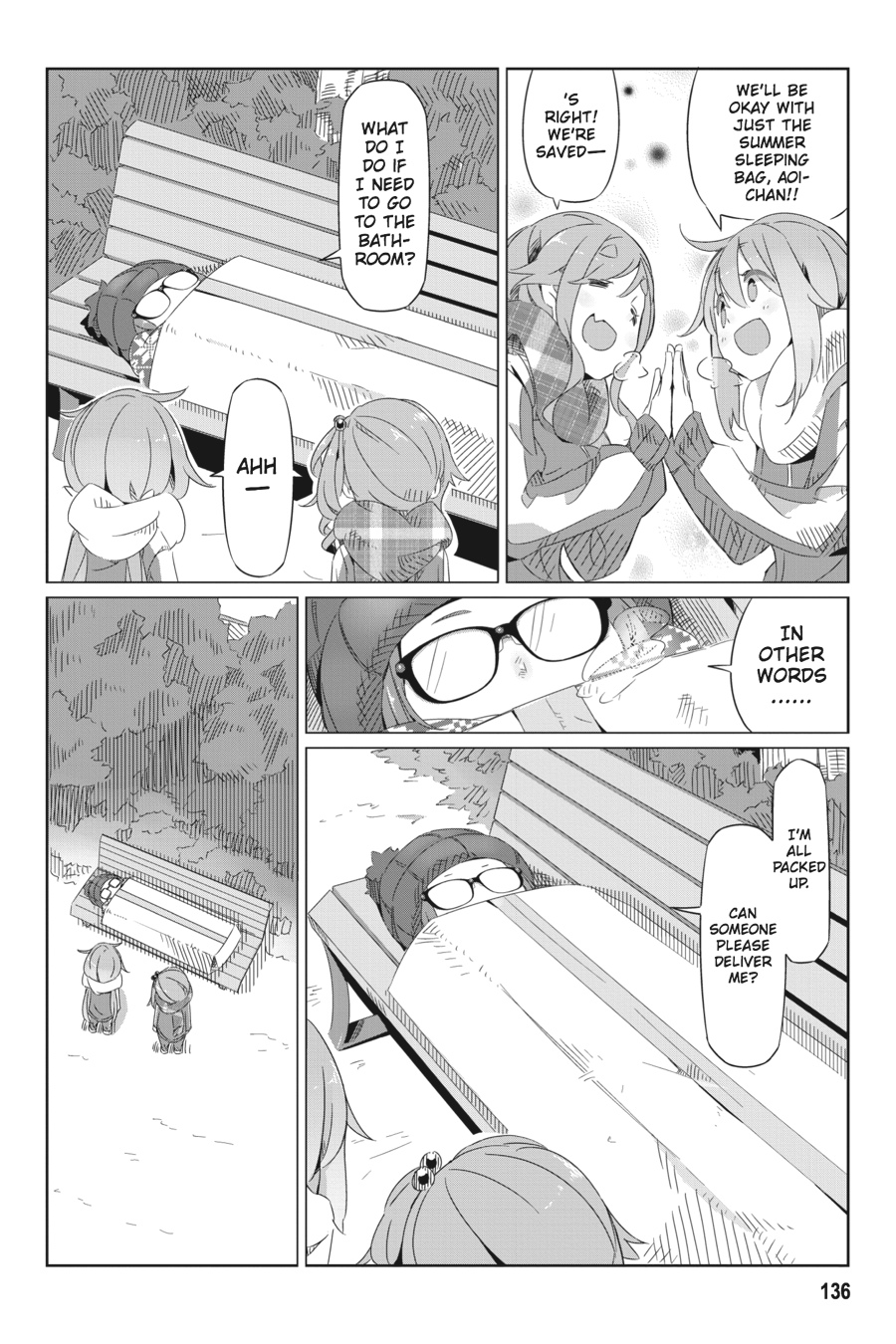 Read Laid-Back Camp EN Manga Online