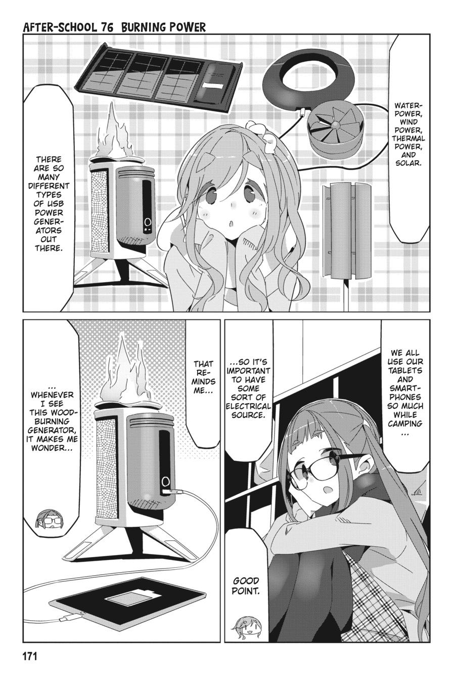 Read Laid-Back Camp EN Manga Online