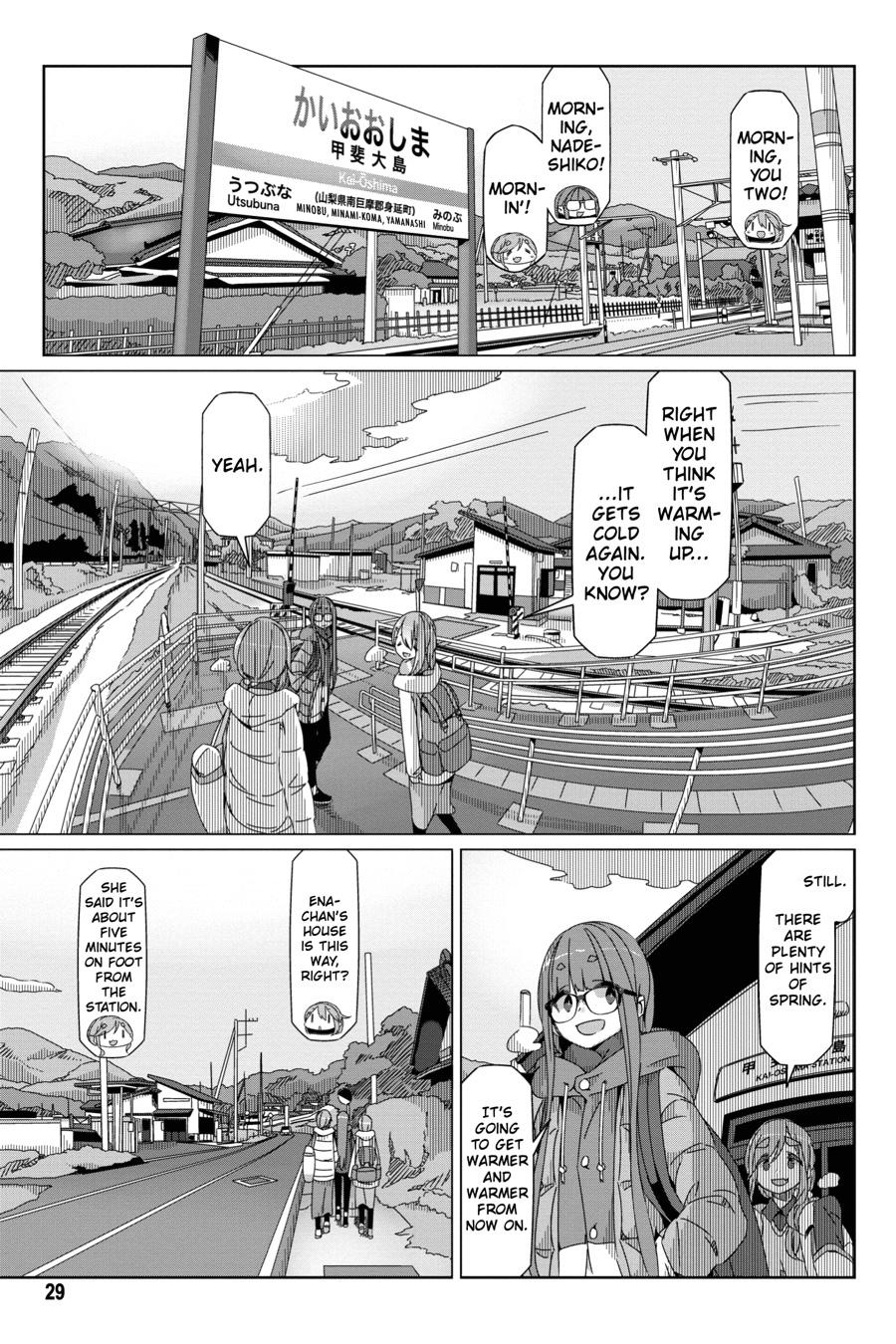 Read Laid-Back Camp EN Manga Online