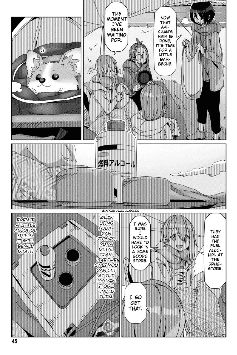 Read Laid-Back Camp EN Manga Online