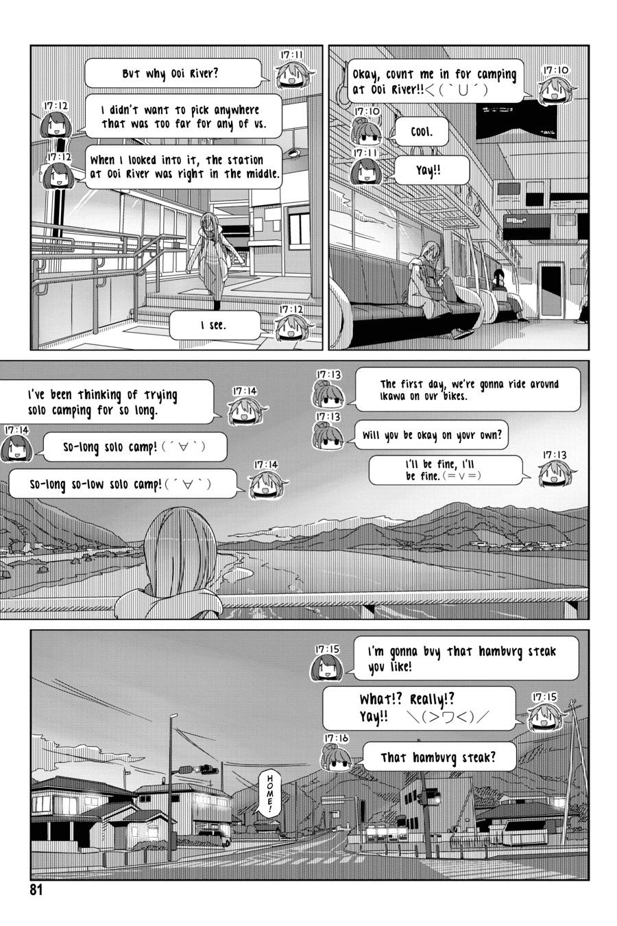 Read Laid-Back Camp EN Manga Online