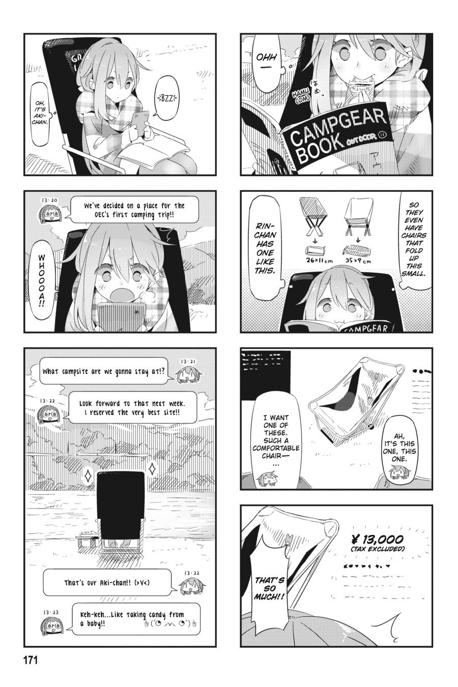 Read Laid-Back Camp EN Manga Online