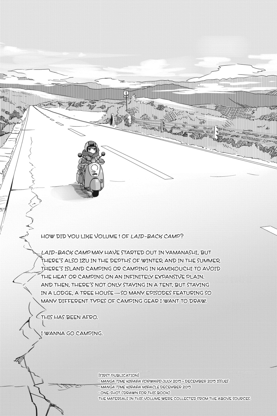 Read Laid-Back Camp EN Manga Online