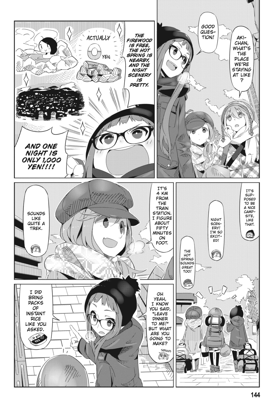Read Laid-Back Camp EN Manga Online