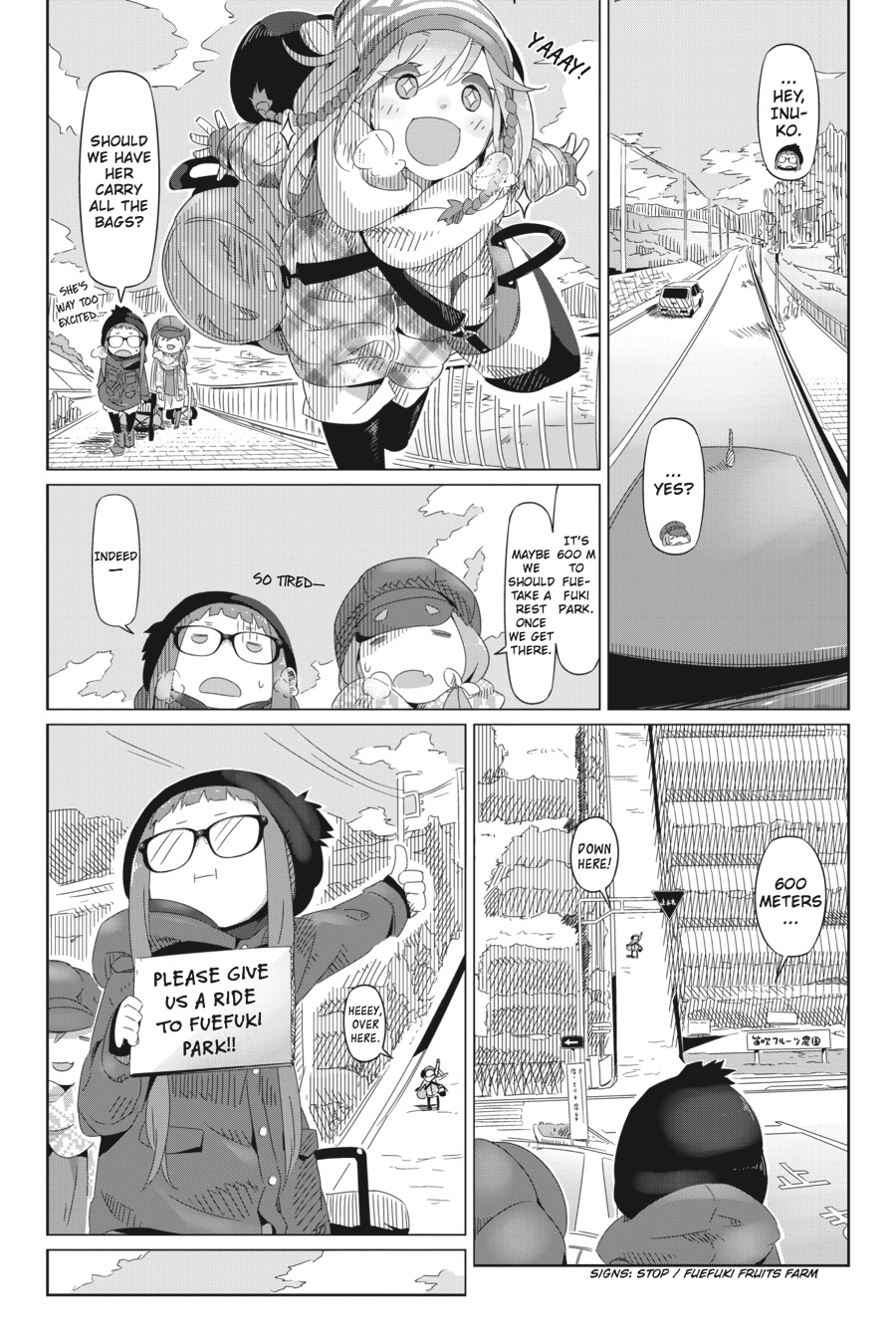 Read Laid-Back Camp EN Manga Online