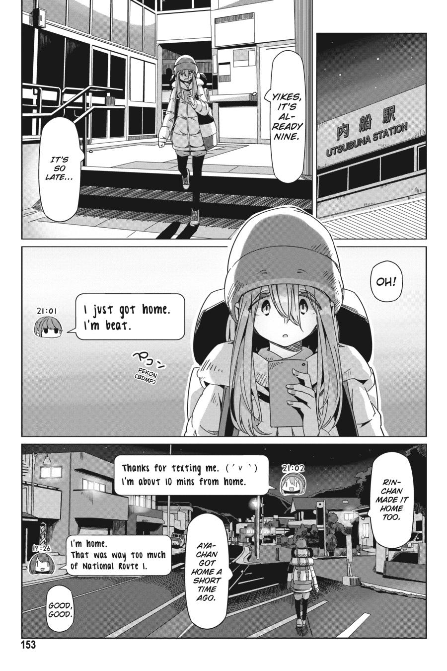 Read Laid-Back Camp EN Manga Online