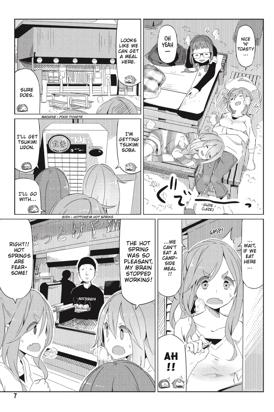 Read Laid-Back Camp EN Manga Online