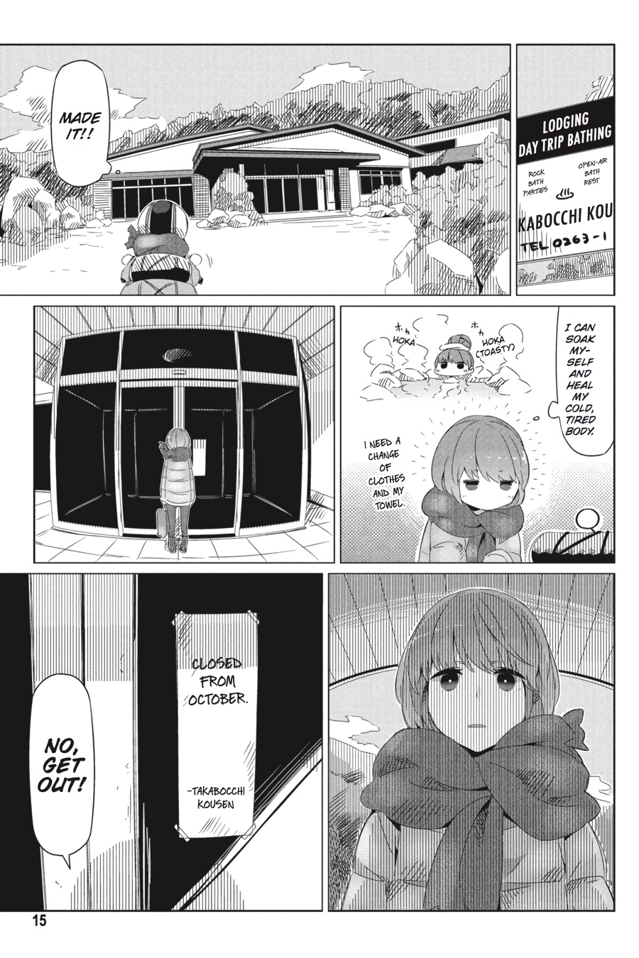 Read Laid-Back Camp EN Manga Online