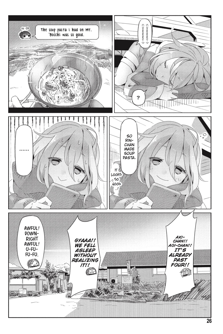 Read Laid-Back Camp EN Manga Online