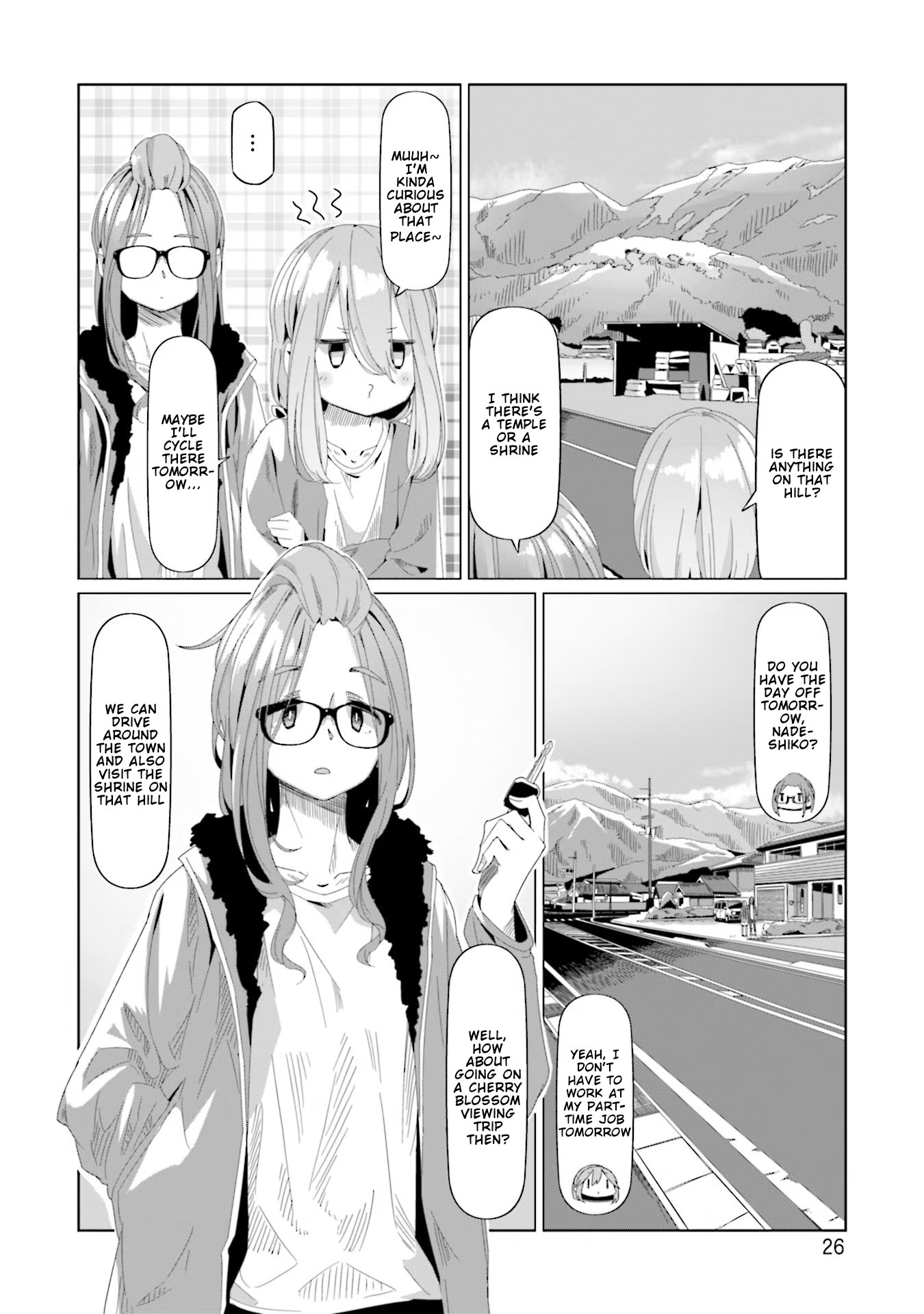 Read Laid-Back Camp EN Manga Online