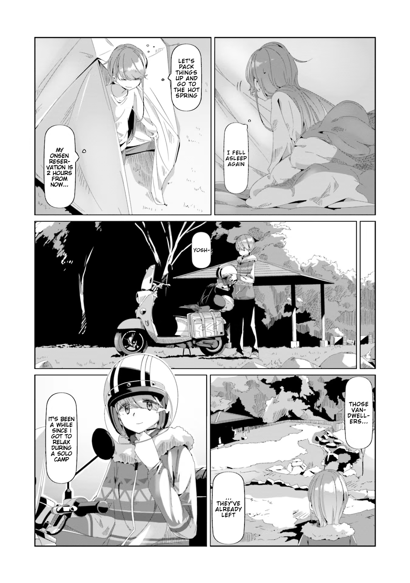 Read Laid-Back Camp EN Manga Online