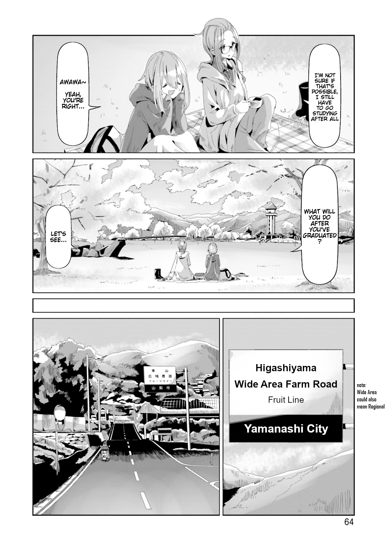 Read Laid-Back Camp EN Manga Online
