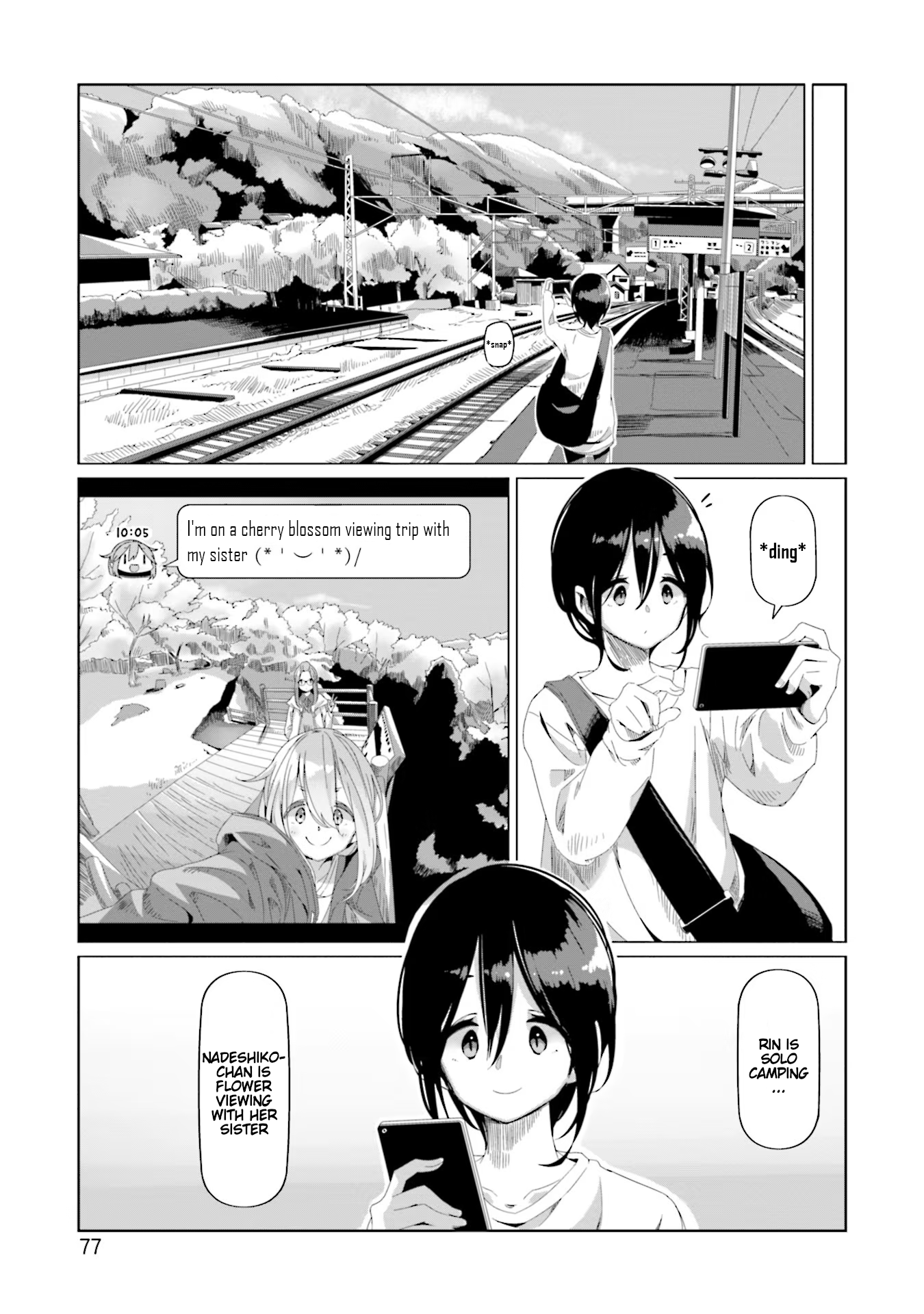 Read Laid-Back Camp EN Manga Online