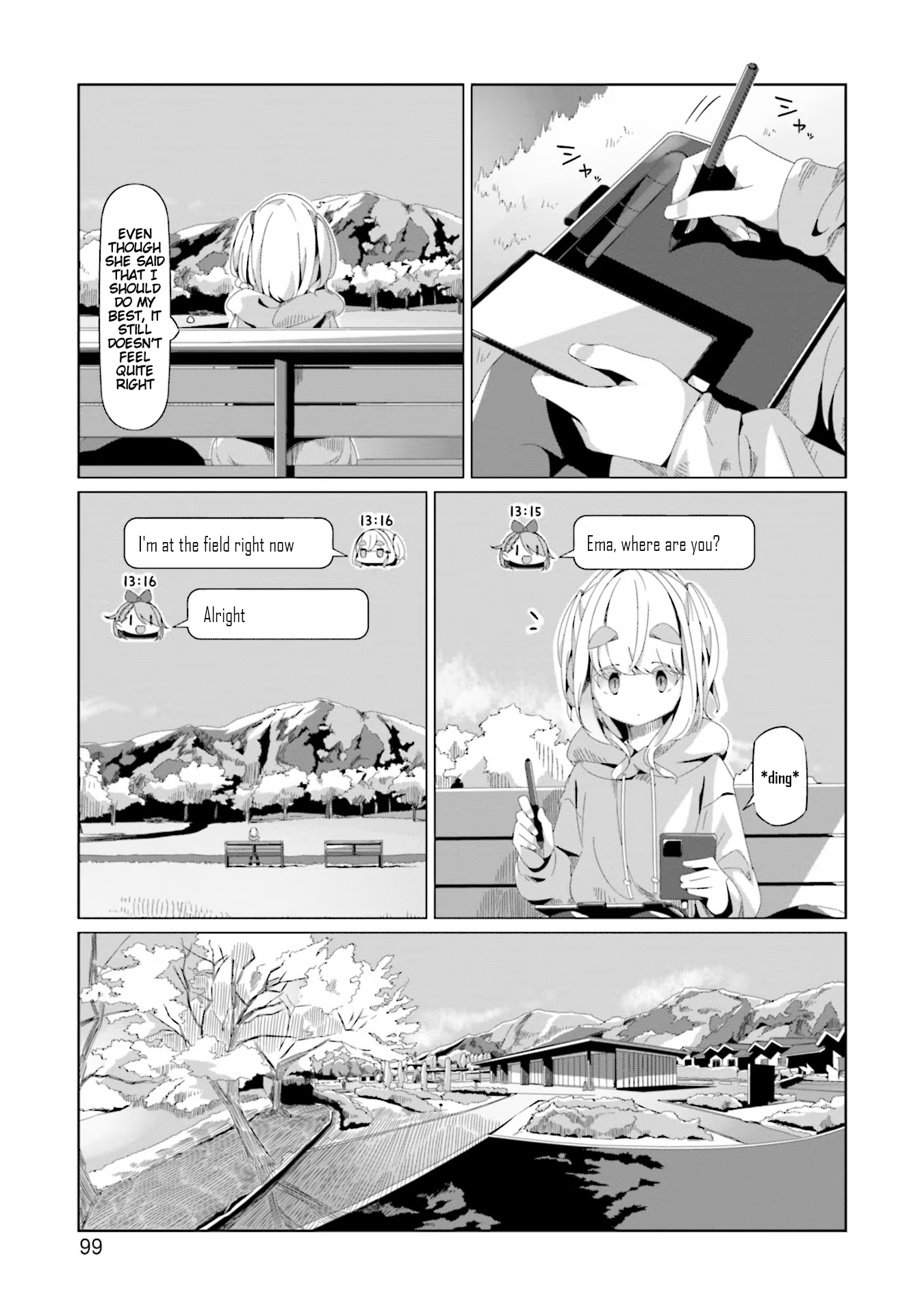 Read Laid-Back Camp EN Manga Online