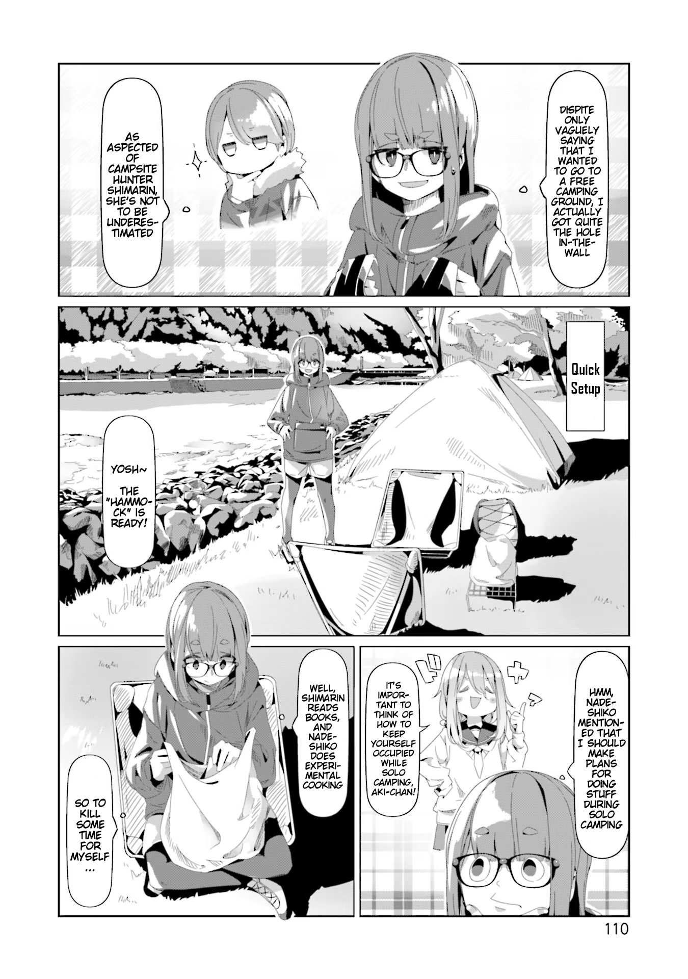 Read Laid-Back Camp EN Manga Online