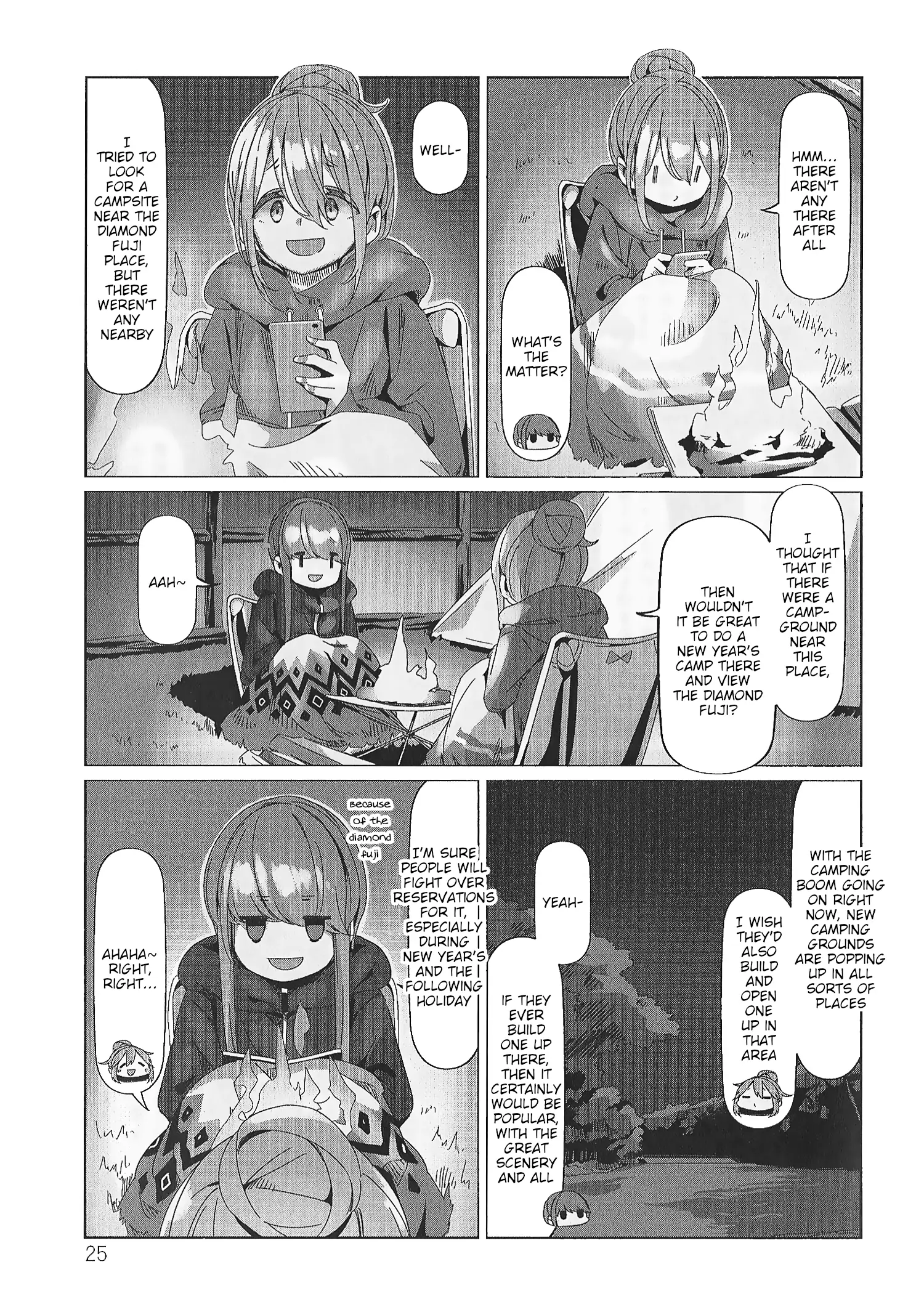 Read Laid-Back Camp EN Manga Online
