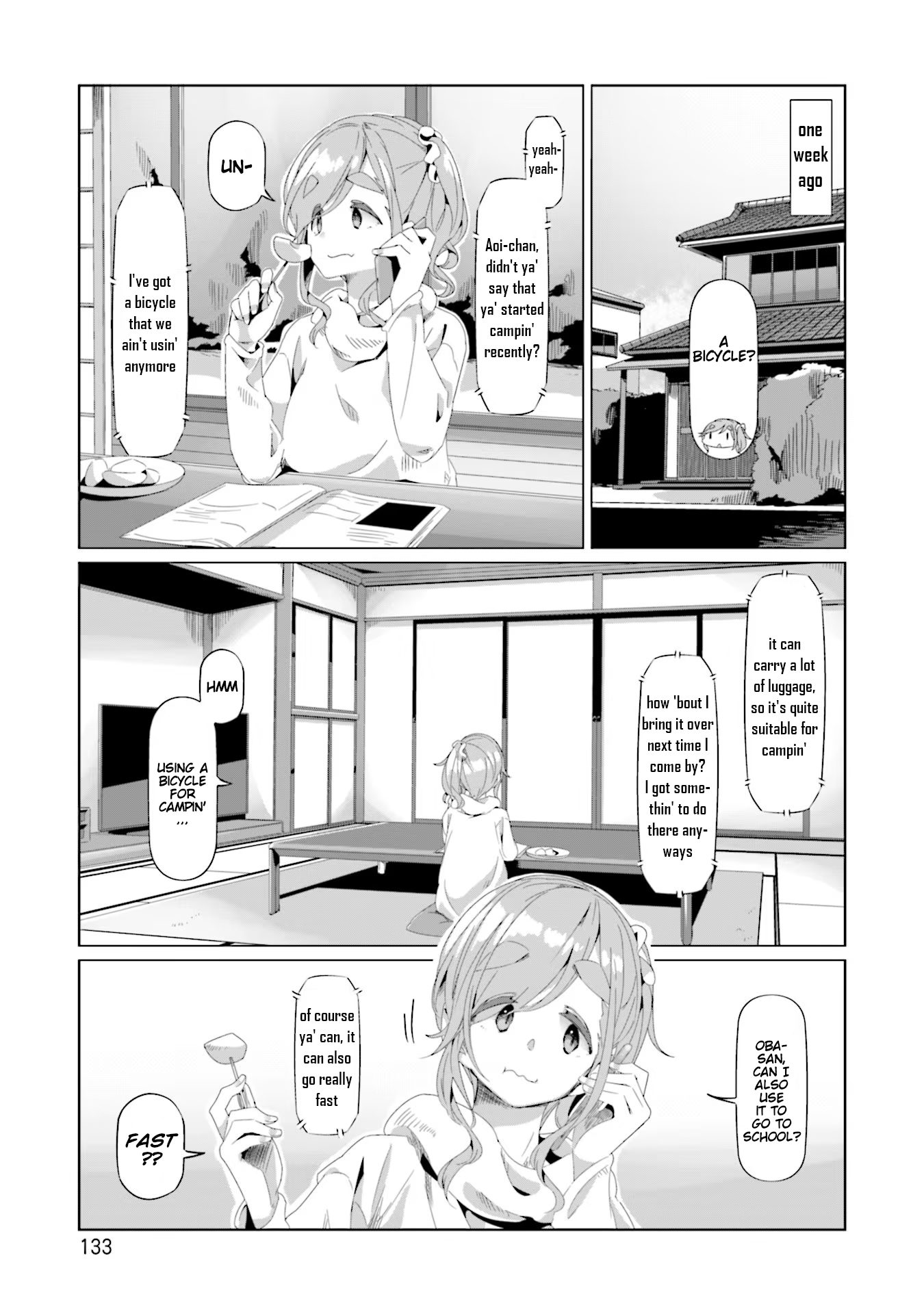 Read Laid-Back Camp EN Manga Online