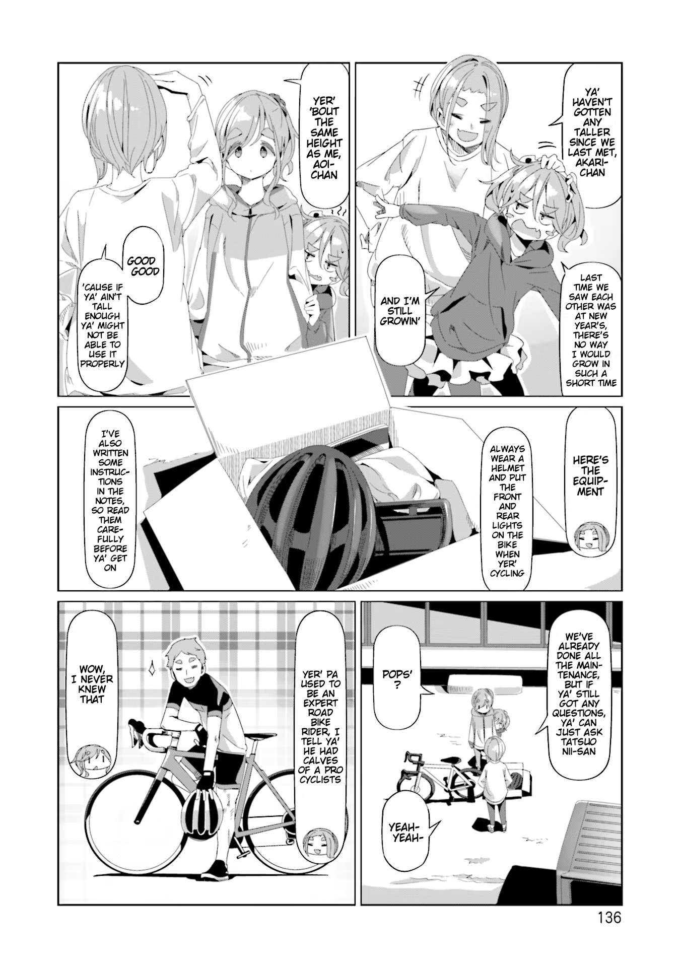 Read Laid-Back Camp EN Manga Online