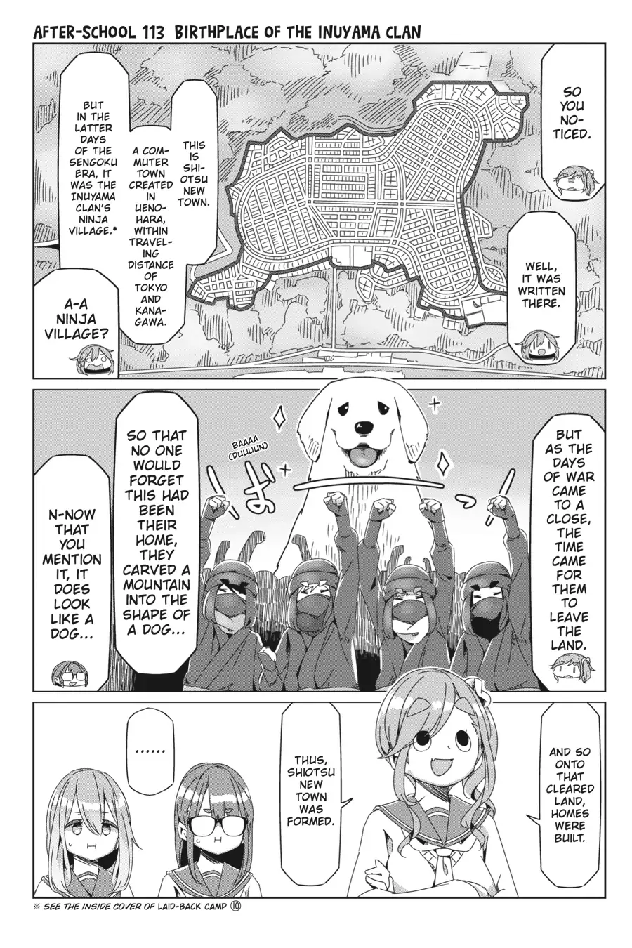 Read Laid-Back Camp EN Manga Online