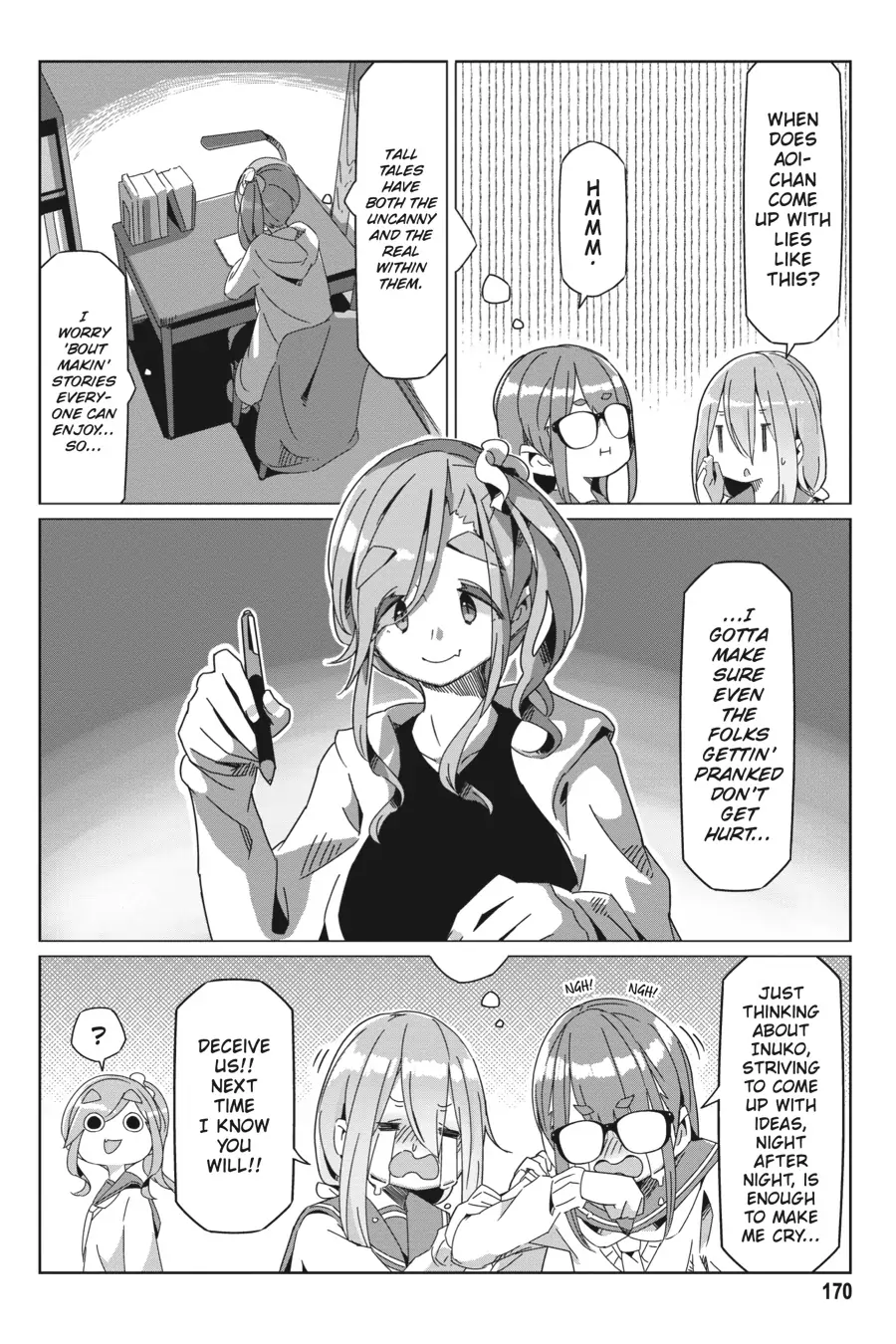 Read Laid-Back Camp EN Manga Online